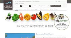 Desktop Screenshot of hotelauroracattolica.info